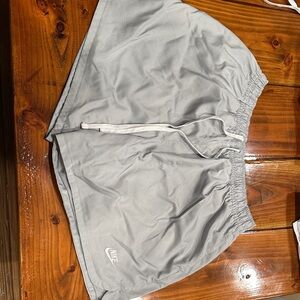 Nike Light Gray Men's Athletic Shorts